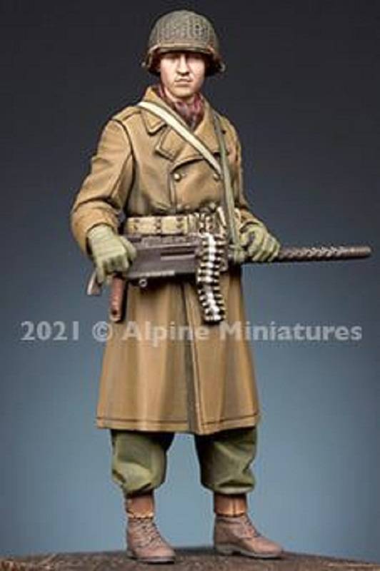 WW2 US MG Gunner Winter – Image 2