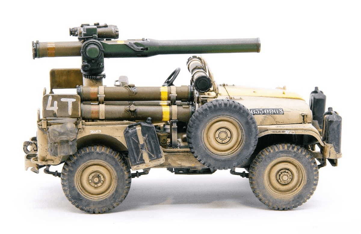 IDF 1/4 ton 4x4 anti-tank missile vehicle M38A1/CJ5 "Orev" – Image 6