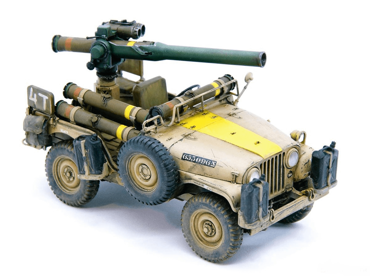 IDF 1/4 ton 4x4 anti-tank missile vehicle M38A1/CJ5 "Orev" – Image 2
