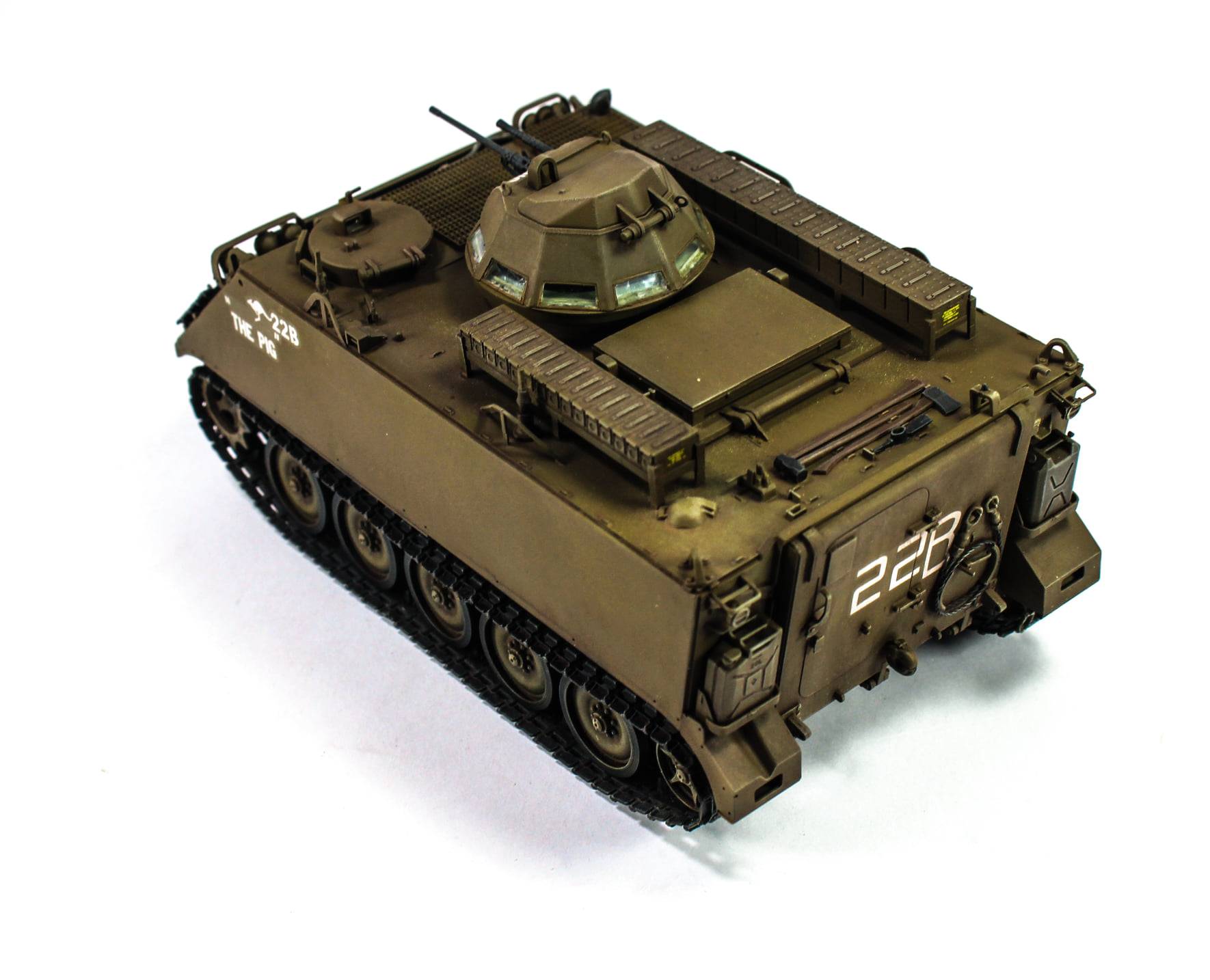 Australian Army M113A1 APC with T50 Turret Vietnam War – Image 2