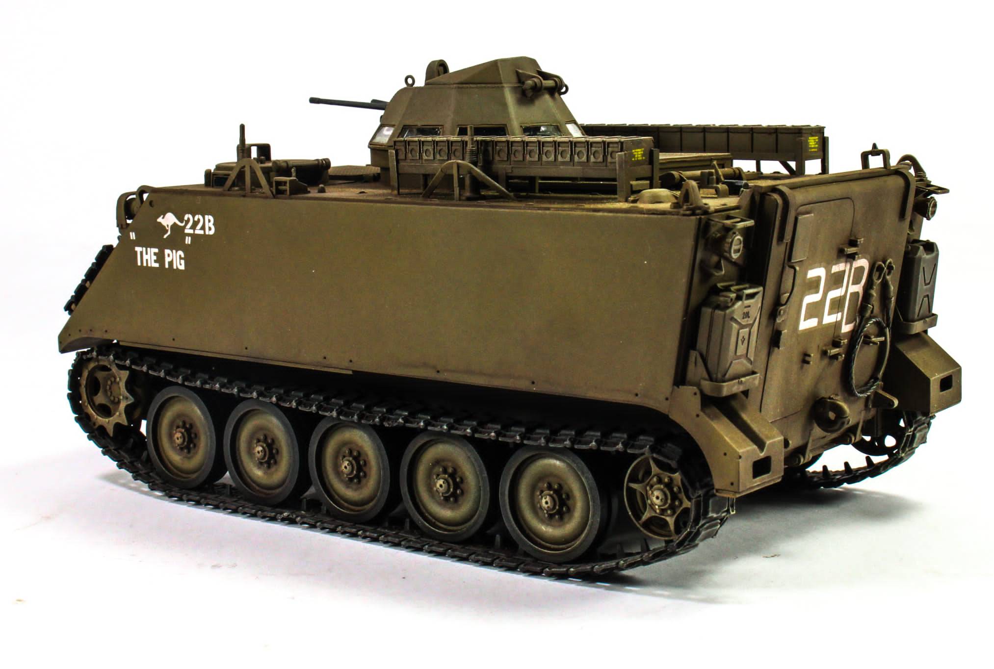 Australian Army M113A1 APC with T50 Turret Vietnam War – Image 3