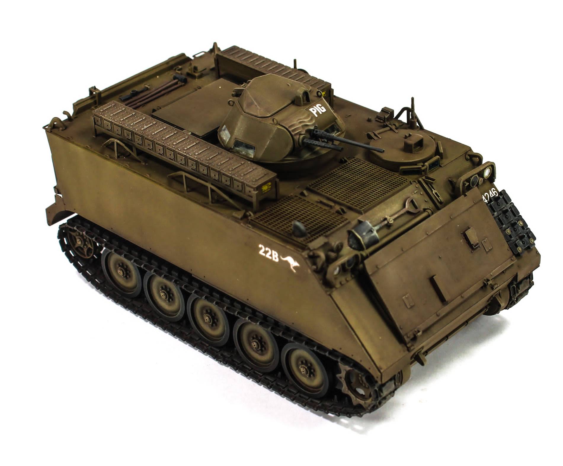 Australian Army M113A1 APC with T50 Turret Vietnam War – Image 4
