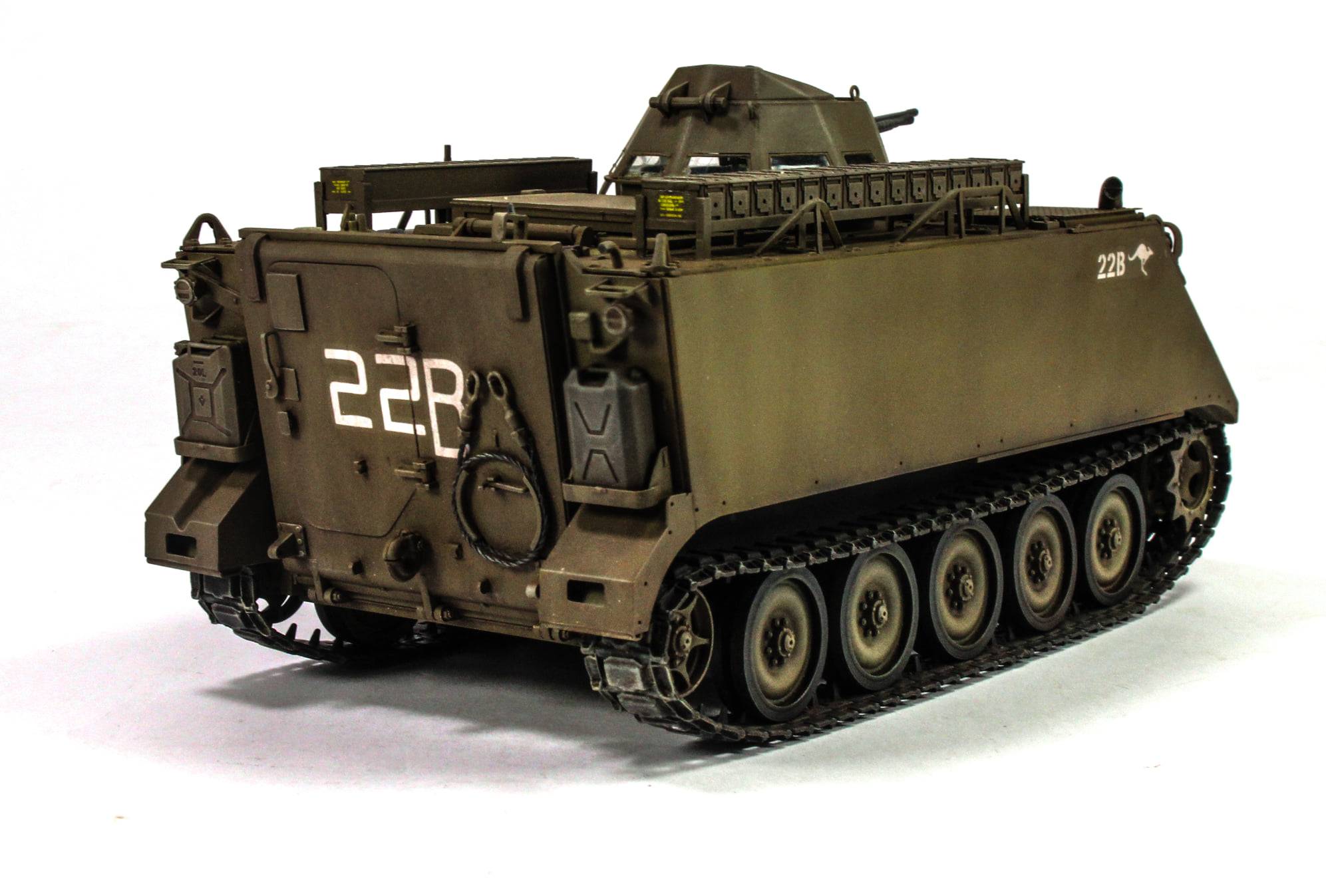 Australian Army M113A1 APC with T50 Turret Vietnam War – Image 5