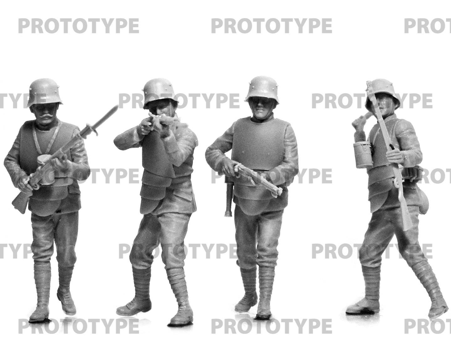 WWI German Infantry in аrmor – Image 3