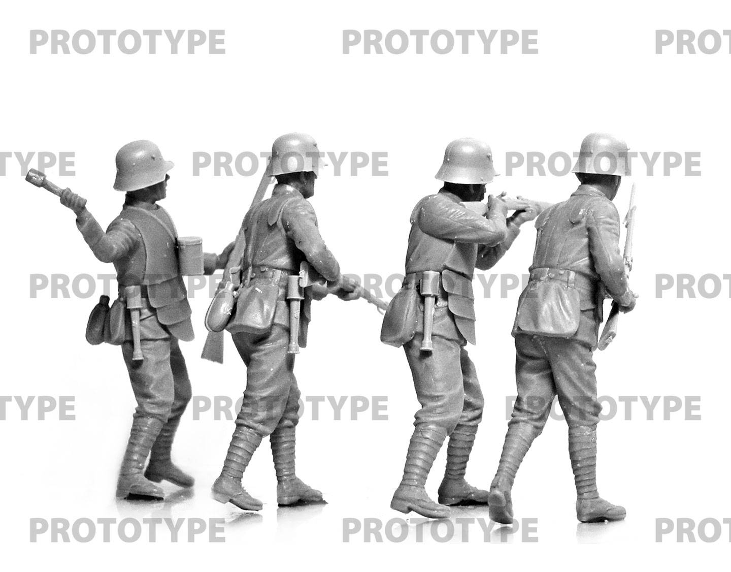 WWI German Infantry in аrmor – Image 5