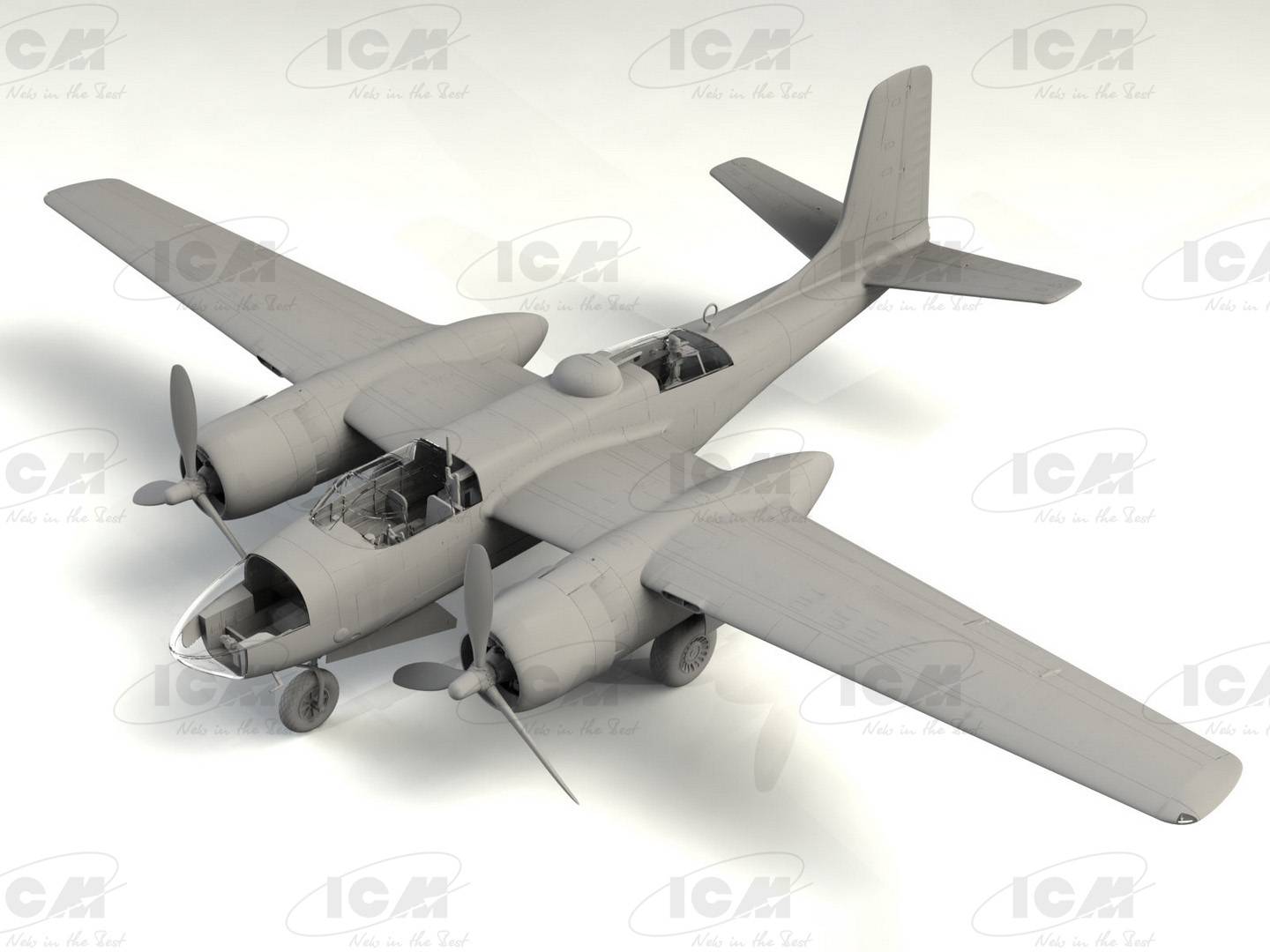 A-26C-15 Invader w/USAF pilots and ground personnel – Image 3