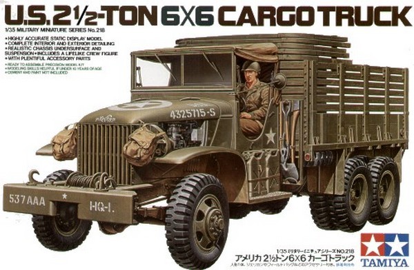 U.S. 2.5 Ton 6x6 Cargo Truck