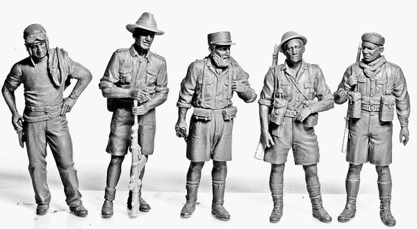 ALLIED FORCES WWII era North Africa desert battles series – Image 4