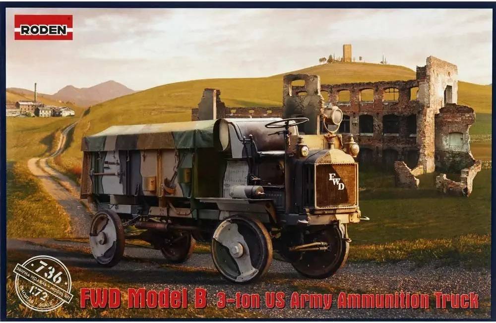 FWD Model B 3-ton US Army Ammunition Truck