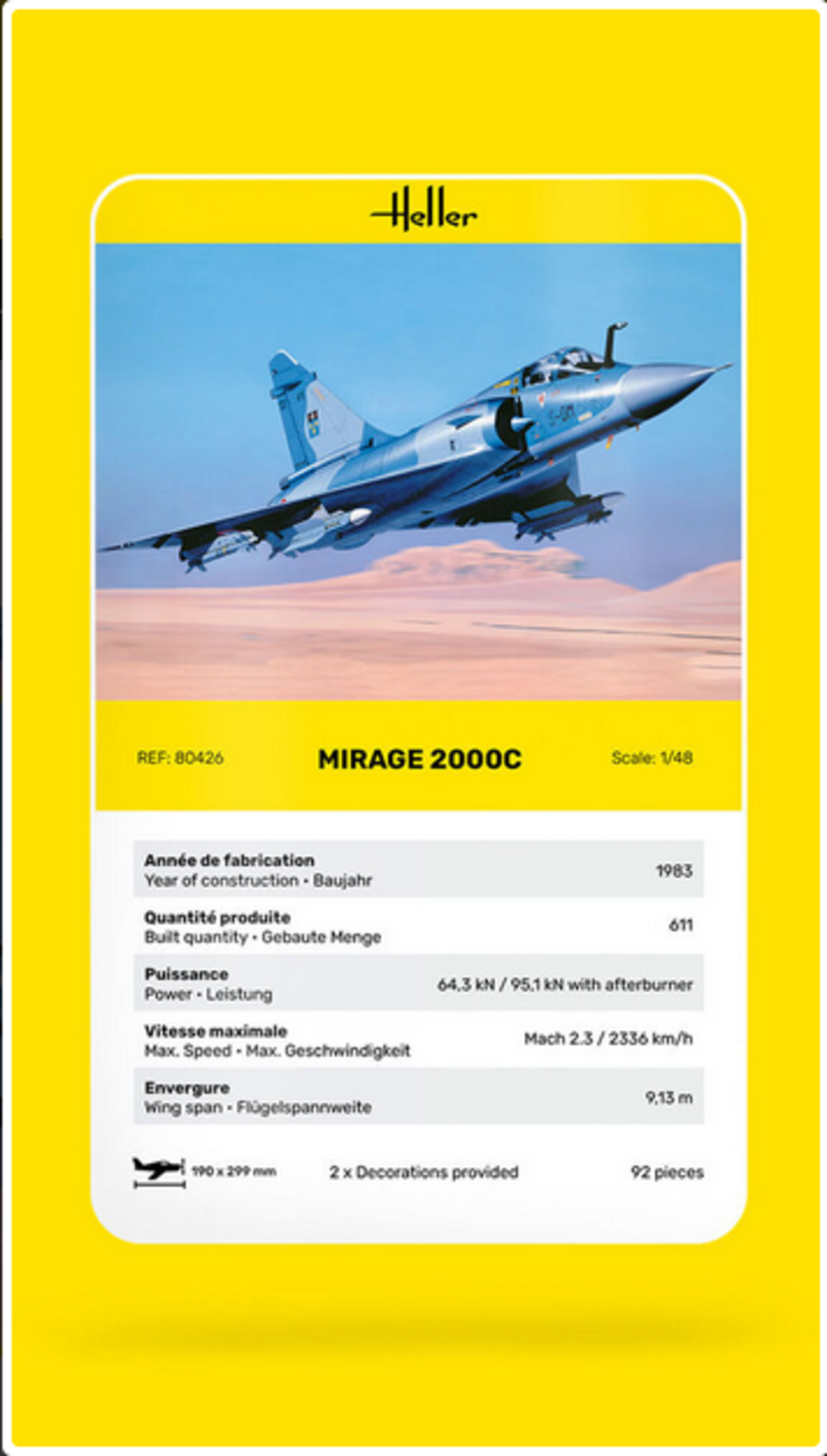 STARTER KIT Mirage 2000 C – Image 6