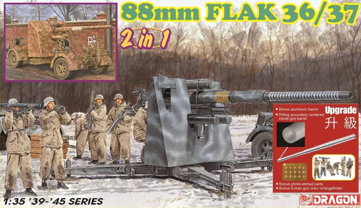 88mm FLAK 36/37 (2 in 1)