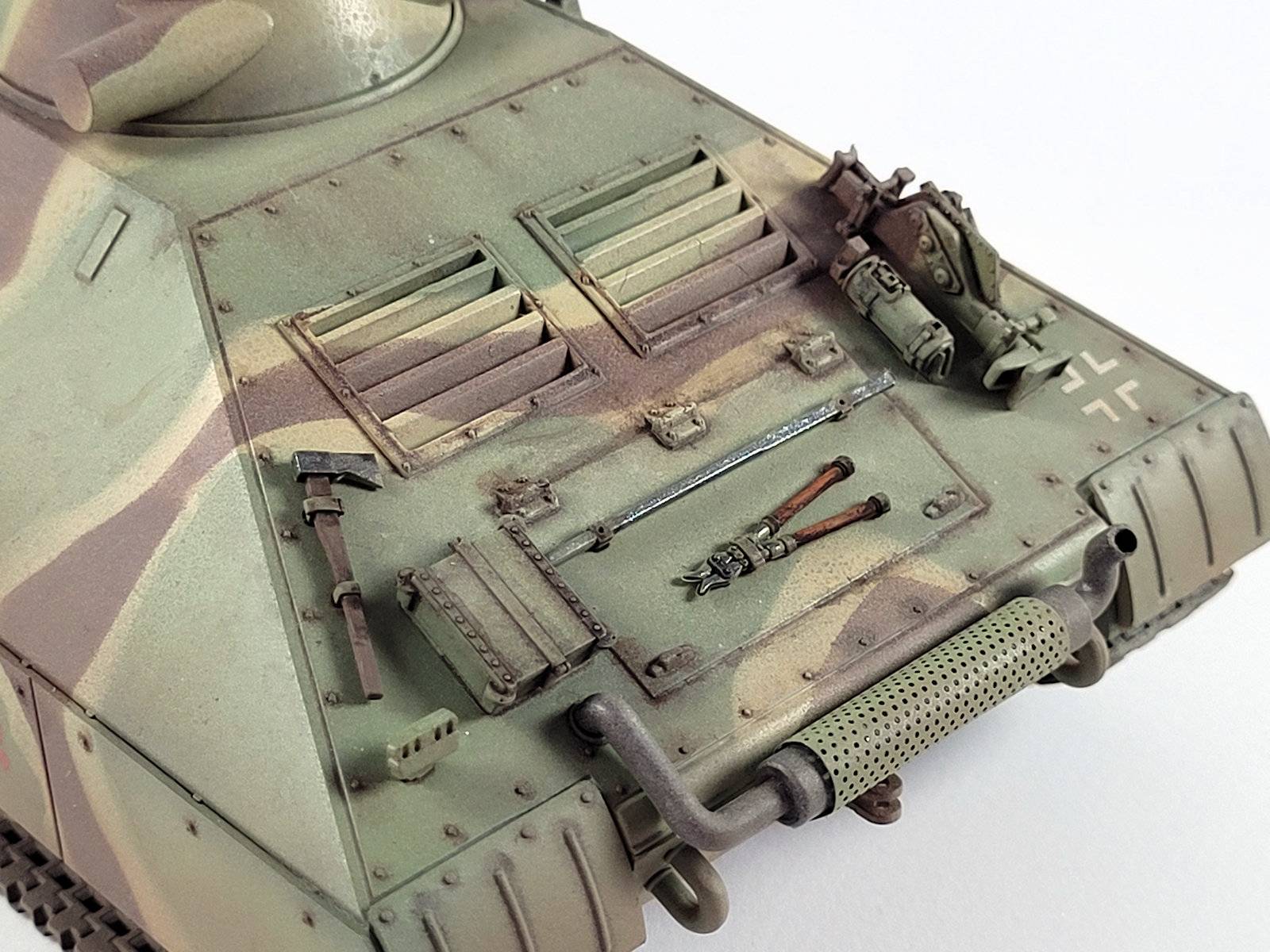 Schwerer kleiner Panzerkampfwagen German Heavy Tank Project 1944 (2 in 1) – Image 14