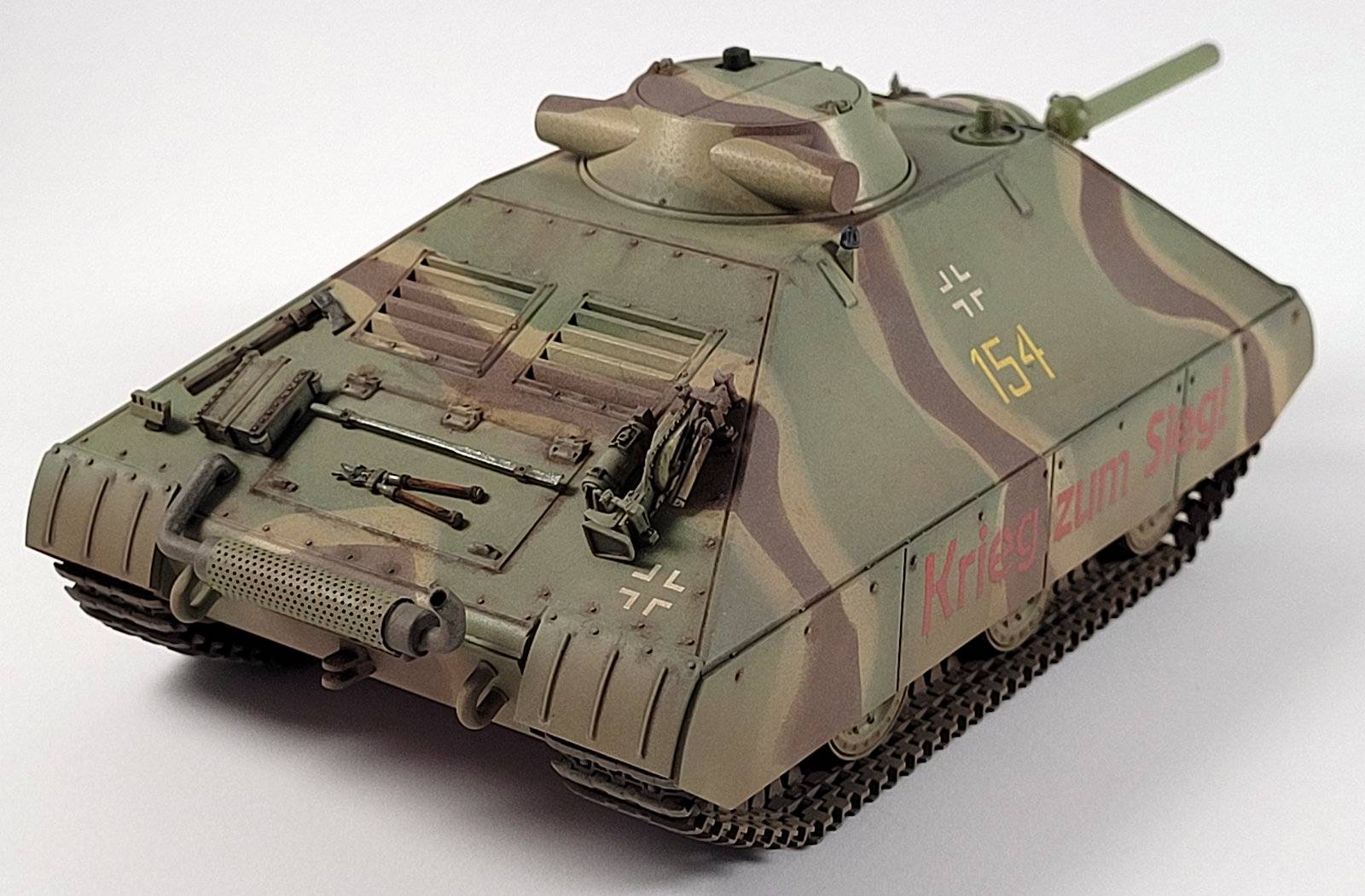 Schwerer kleiner Panzerkampfwagen German Heavy Tank Project 1944 (2 in 1) – Image 17