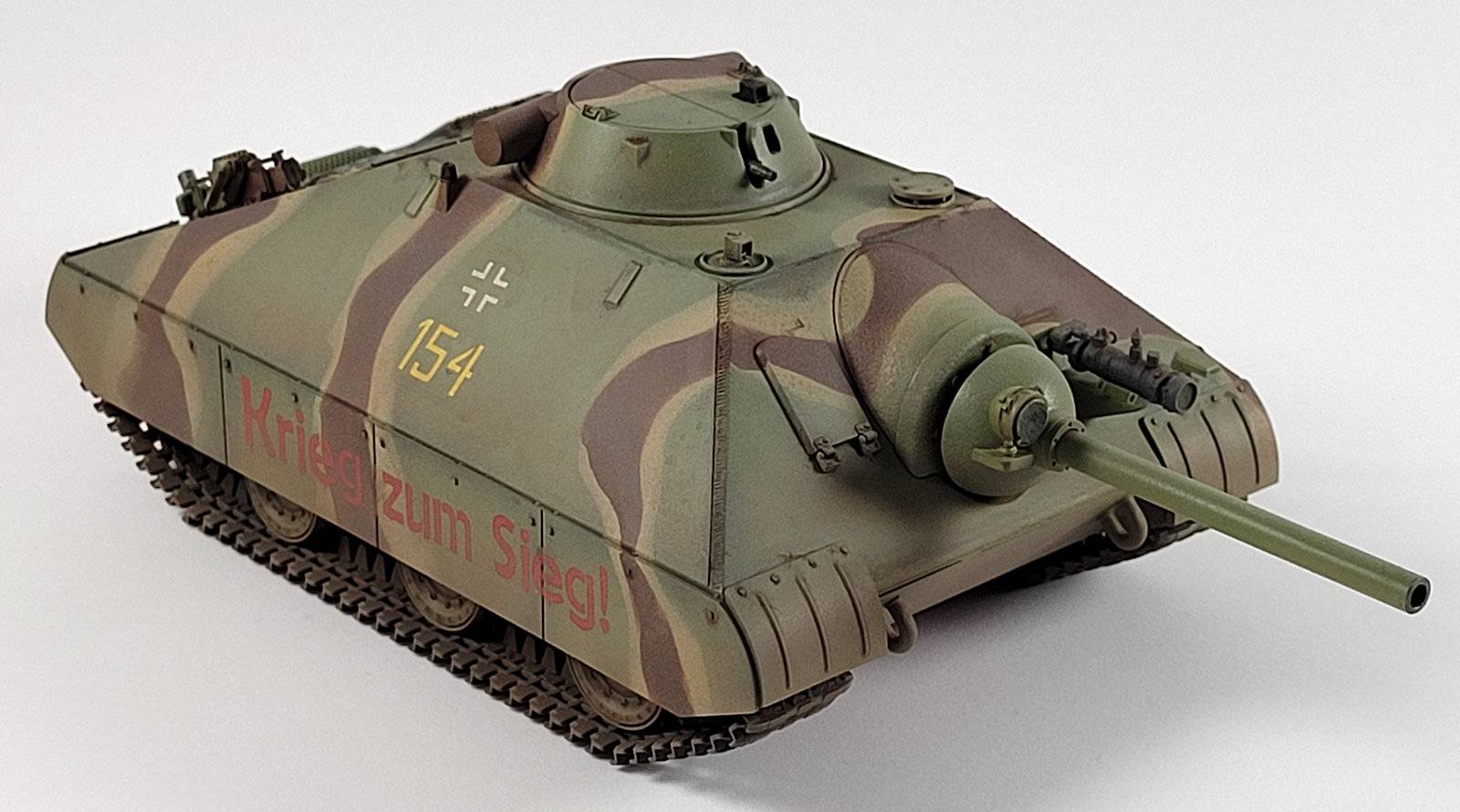 Schwerer kleiner Panzerkampfwagen German Heavy Tank Project 1944 (2 in 1) – Image 18