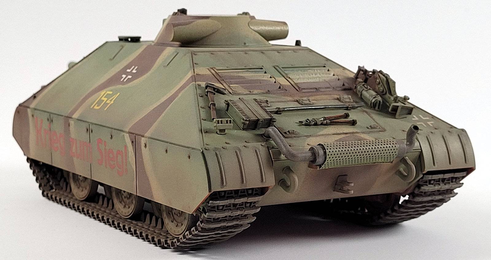 Schwerer kleiner Panzerkampfwagen German Heavy Tank Project 1944 (2 in 1) – Image 21