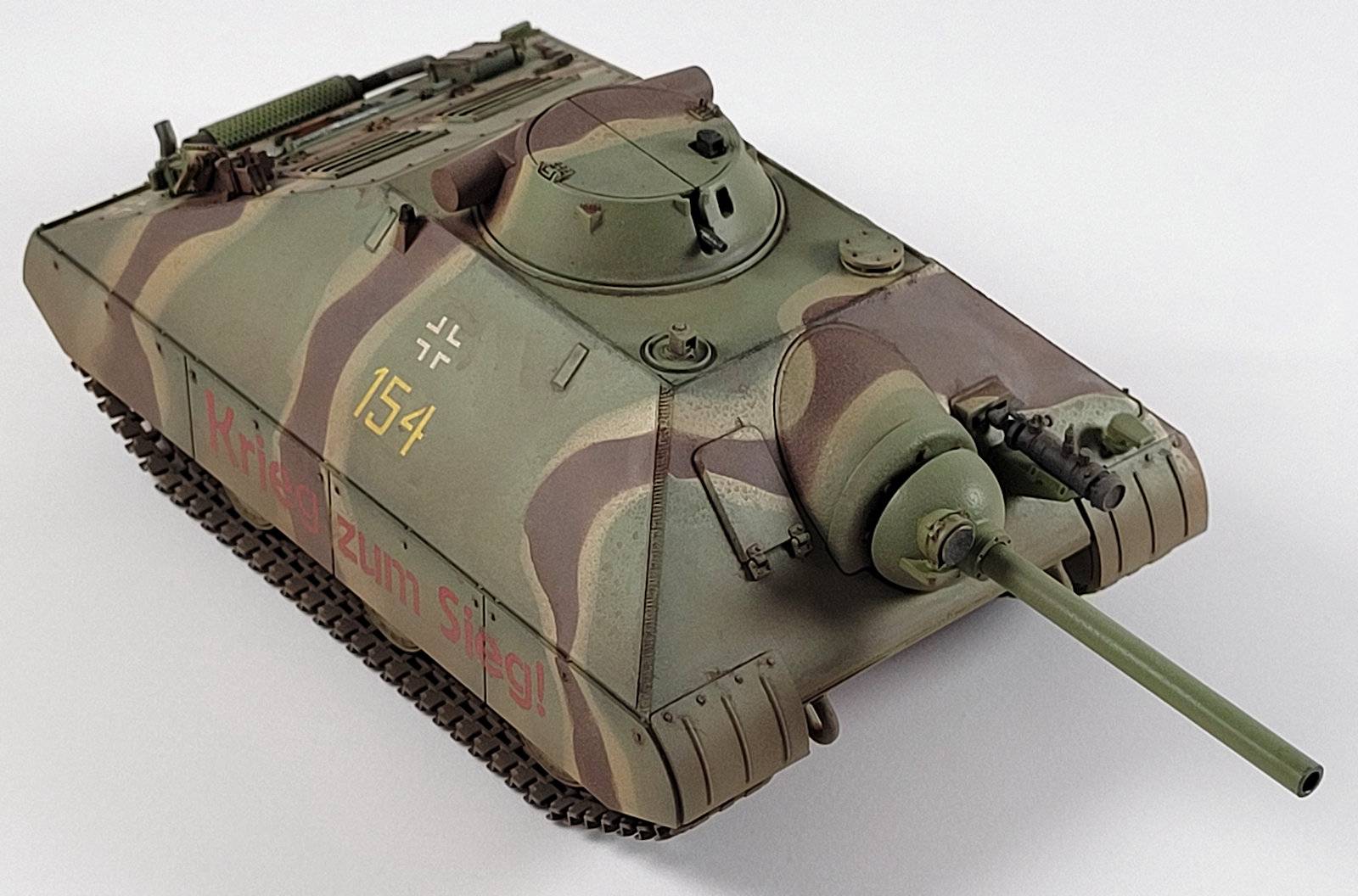 Schwerer kleiner Panzerkampfwagen German Heavy Tank Project 1944 (2 in 1) – Image 22