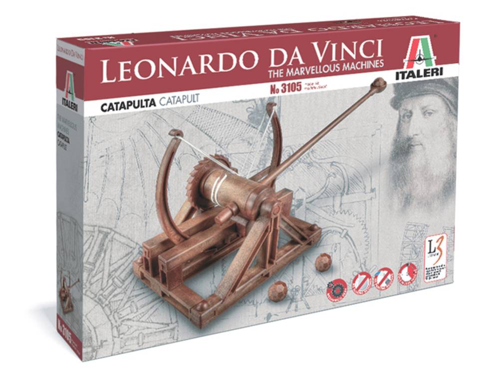 LEONARDO DA VINCI: Catapulta - Catapult