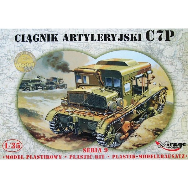 C7P TRACTEUR LOURD D’ARTILLERIE POLONAIS 1939