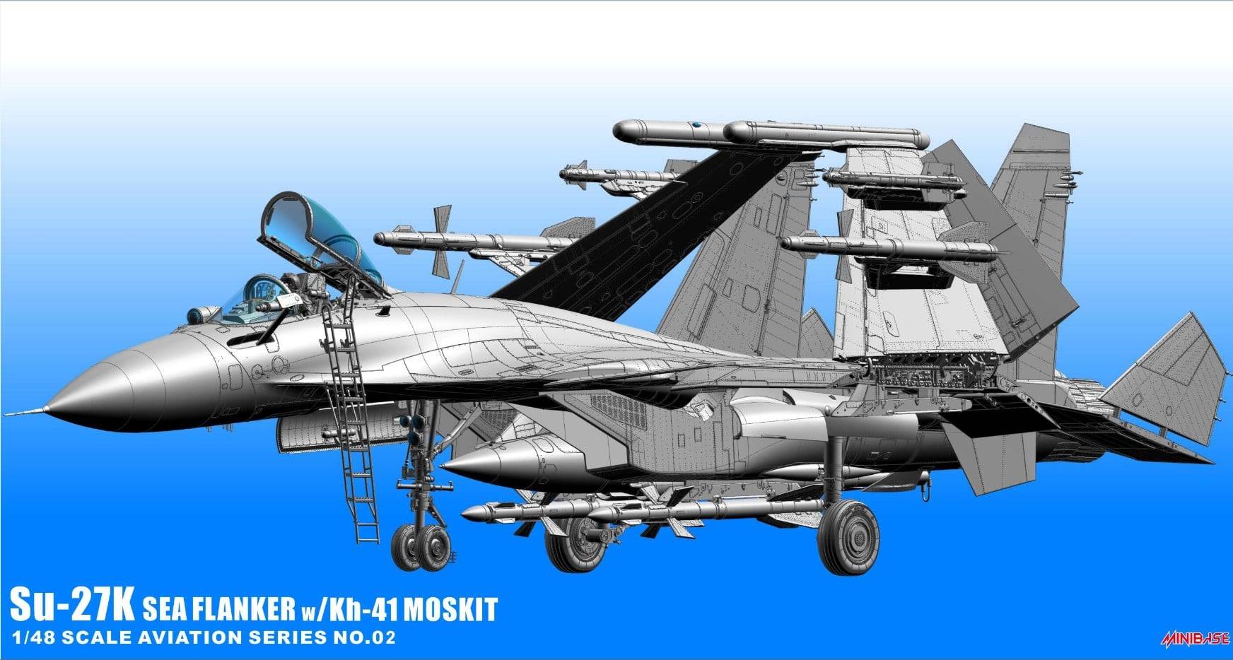 Su-27k Sea Flanker with Kh-41 Moskit – Image 14