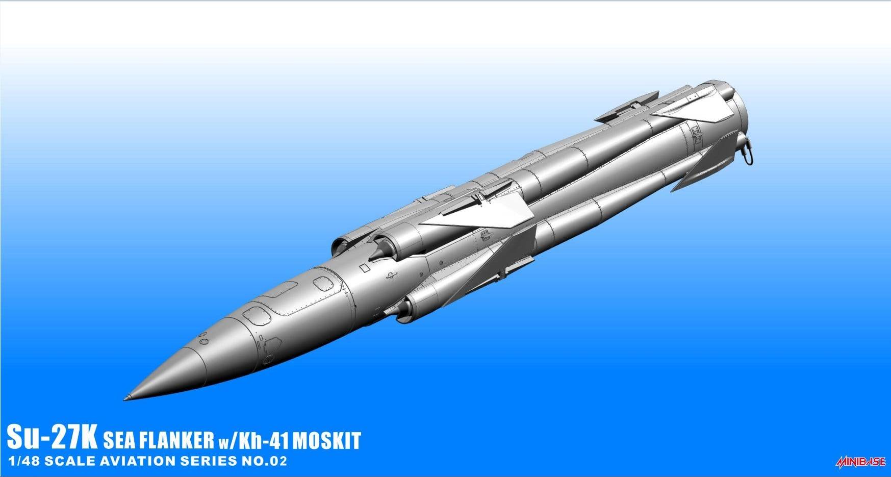 Su-27k Sea Flanker with Kh-41 Moskit – Image 18