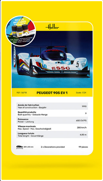 STARTER KIT Peugeot 905 EV 1 – Image 7