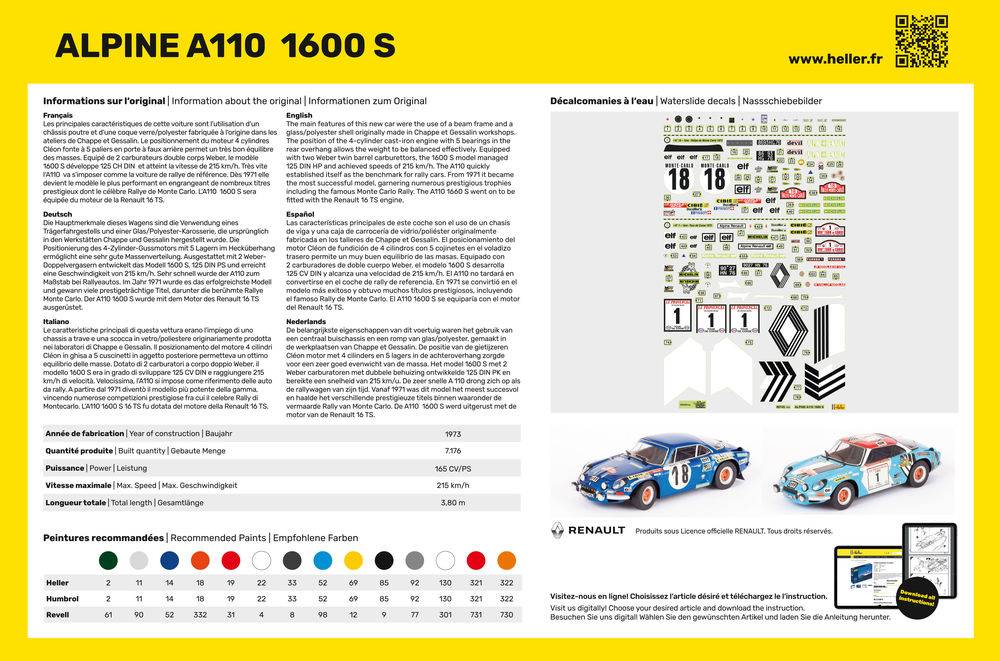 STARTER KIT Alpine A110 1600 S – Image 2