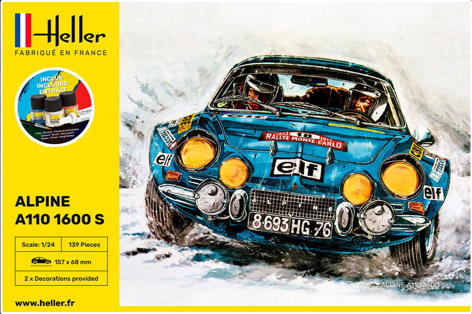 STARTER KIT Alpine A110 1600 S