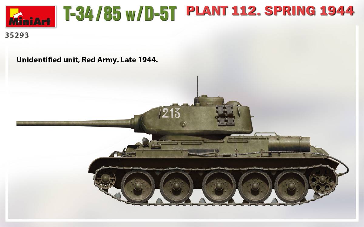 T-34/85 w/D-5T PLANT 112. SPRING 1944 – Image 6
