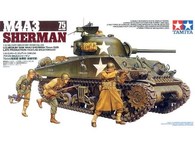 M4A3 Sherman 75mm