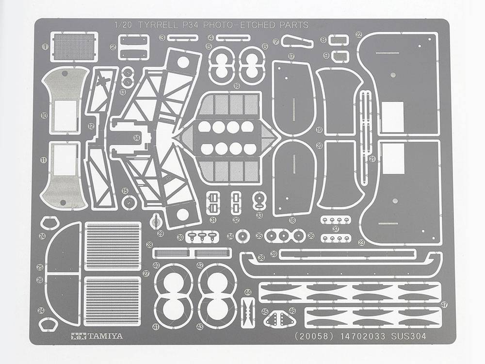 Tyrrell P34 SIX WHEELER 1976 JAPAN GP (w/PHOTO-ETCHED PARTS) – Image 3