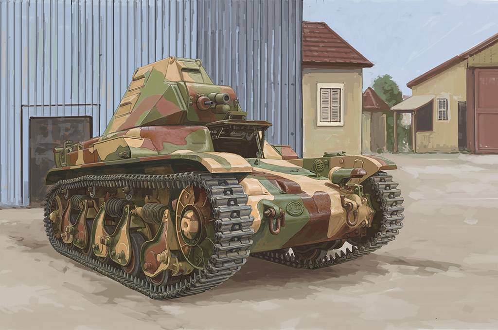 French R35 with FCM Turret – Image 3