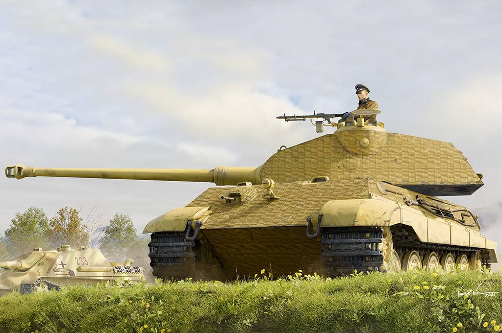 Pz.Kpfw.VI Sd.Kfz.182 Tiger II (Porsche Early production vehicle Fgst.Nr.280009) – Image 2