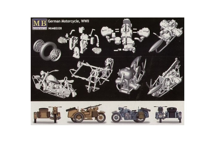GERMAN MOTORCYCLISTS 1940-1943 Letting of steam – Image 3
