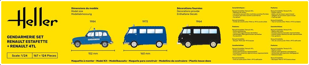 Gendarmerie Set Renault Estafette + Renault 4TL – Image 5