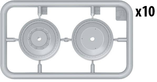 T-34 WHEELS SET. 1943-44 series – Image 6