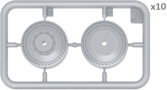 T-34 WHEELS SET. 1942-43 series – Image 3
