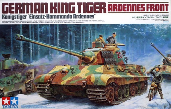 GERMAN KING TIGER ARDENNES FRONT