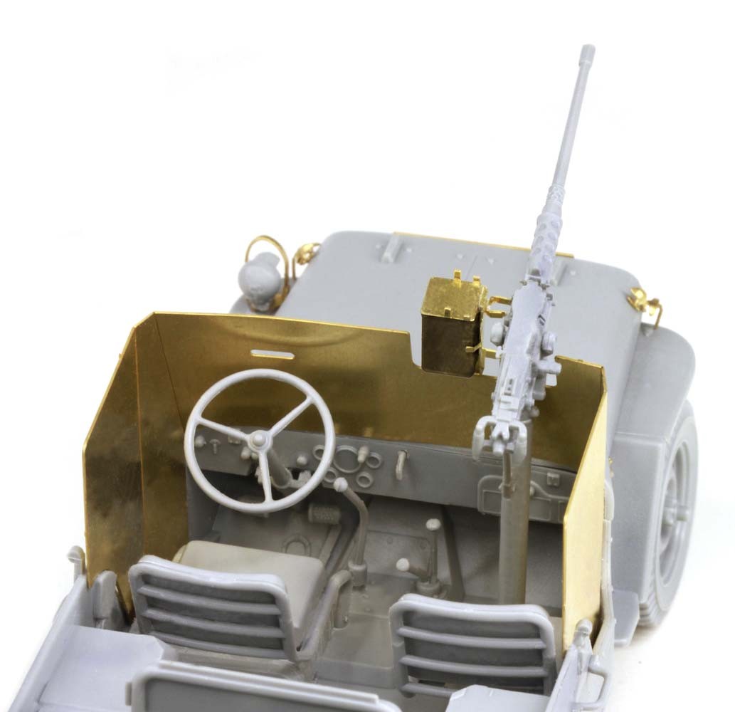 1/4 Ton Armored 4x4 Truck w/ .50 cal Machine Gun – Image 4