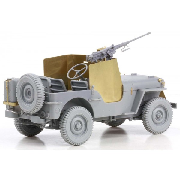 1/4 Ton Armored 4x4 Truck w/ .50 cal Machine Gun – Image 3