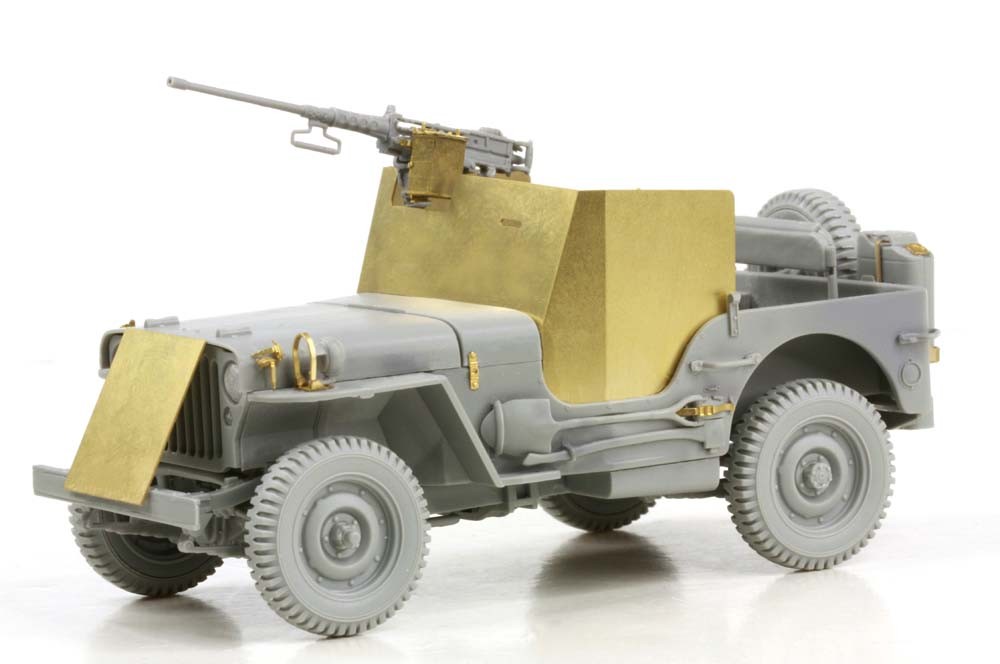 1/4 Ton Armored 4x4 Truck w/ .50 cal Machine Gun – Image 2