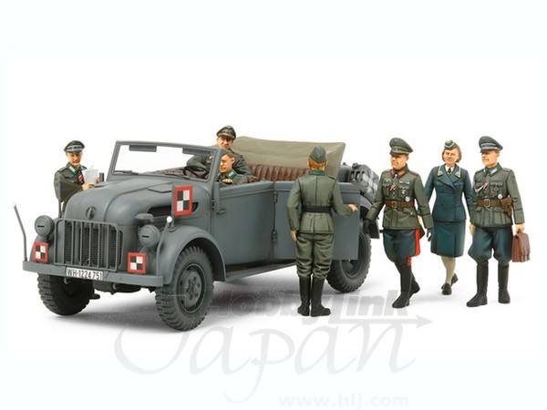 German Steyr 1500A Kommandeurwagen HG Staff Set w/7 Figures – Image 2