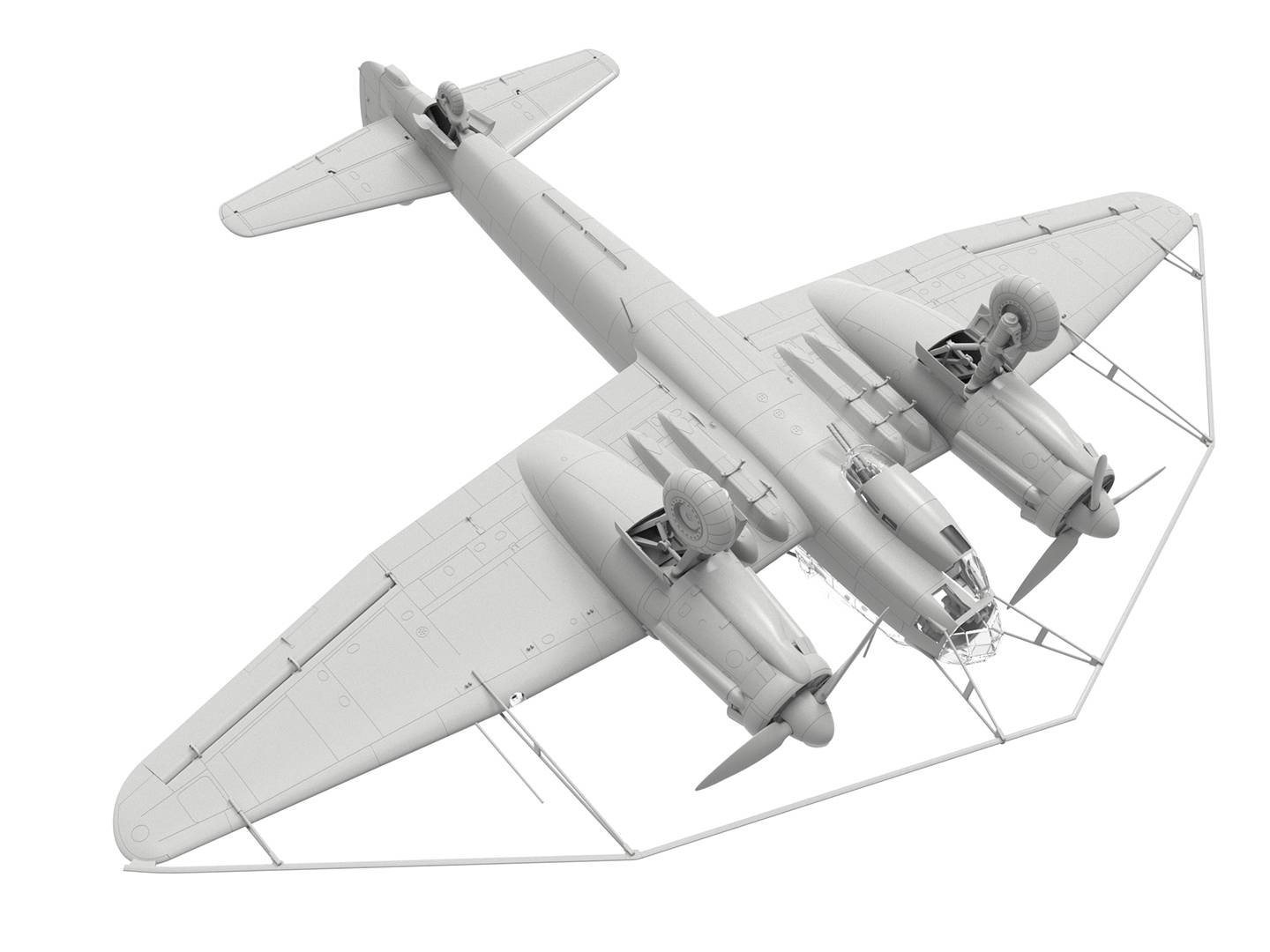 Ju-88A-8 Paravane WWII German aircraft – Image 6
