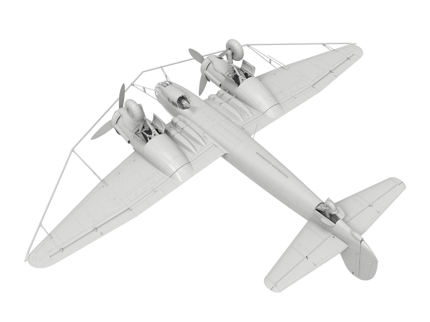 Ju-88A-8 Paravane WWII German aircraft – Image 7