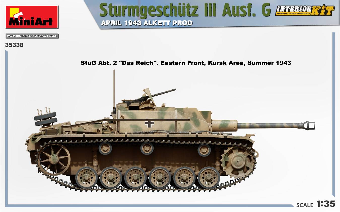 Sturmgeschutz III Ausf. G APRIL 1943 ALKETT PROD INTERIOR KIT – Image 3
