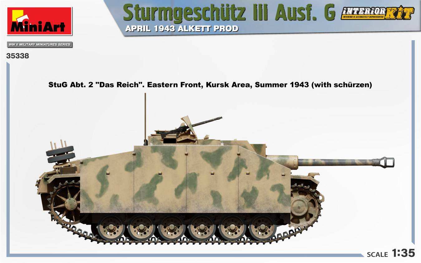 Sturmgeschutz III Ausf. G APRIL 1943 ALKETT PROD INTERIOR KIT – Image 4