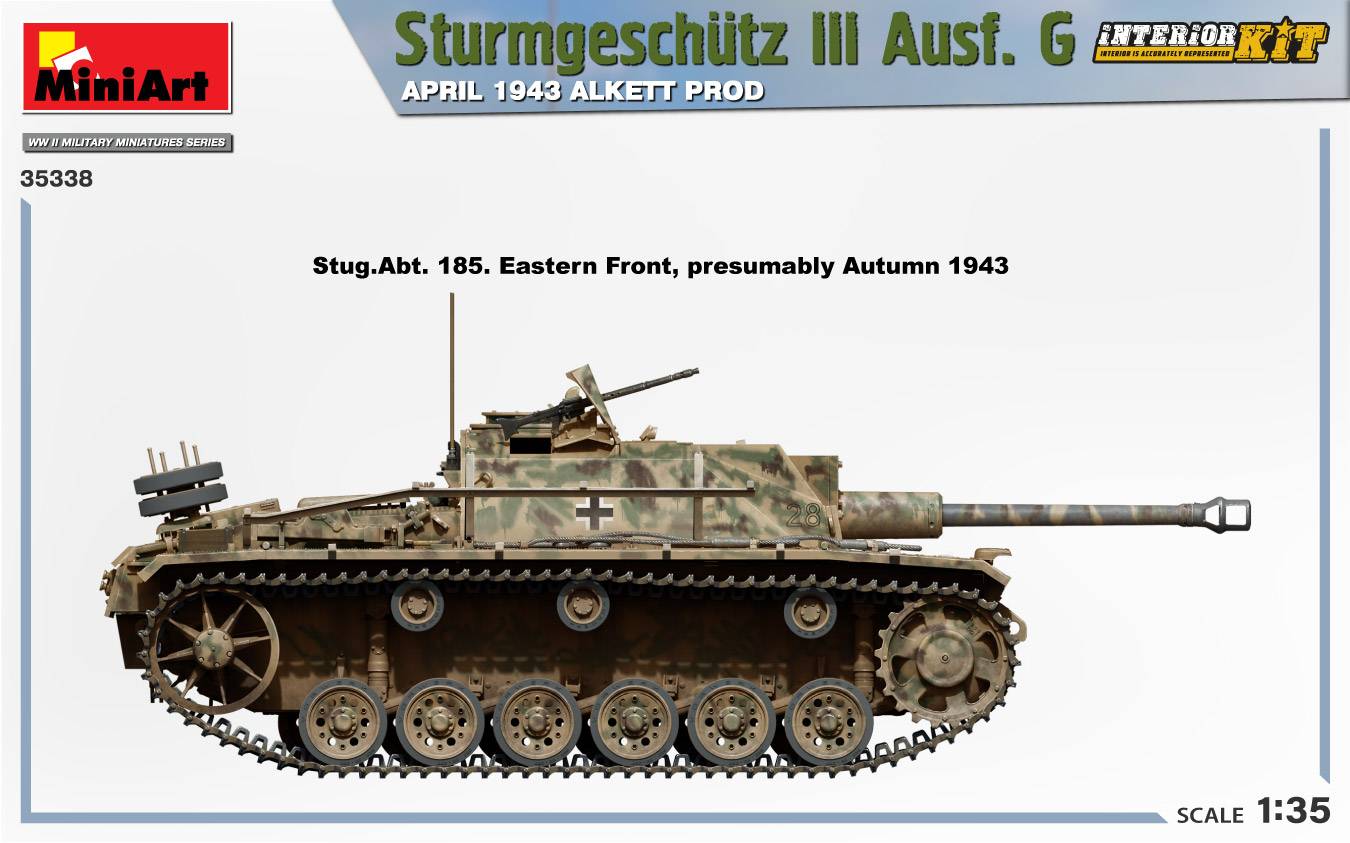 Sturmgeschutz III Ausf. G APRIL 1943 ALKETT PROD INTERIOR KIT – Image 6