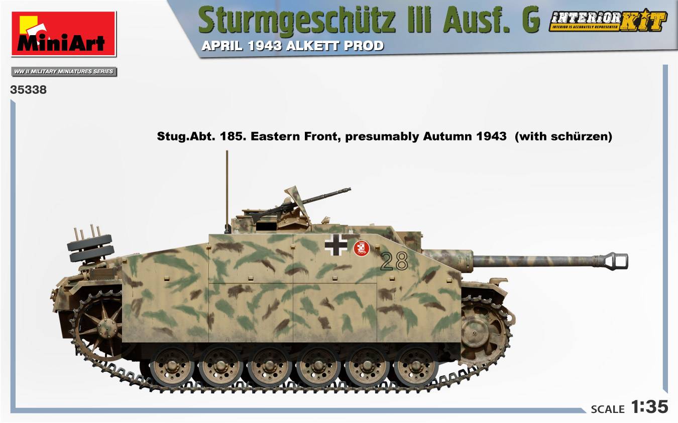 Sturmgeschutz III Ausf. G APRIL 1943 ALKETT PROD INTERIOR KIT – Image 7