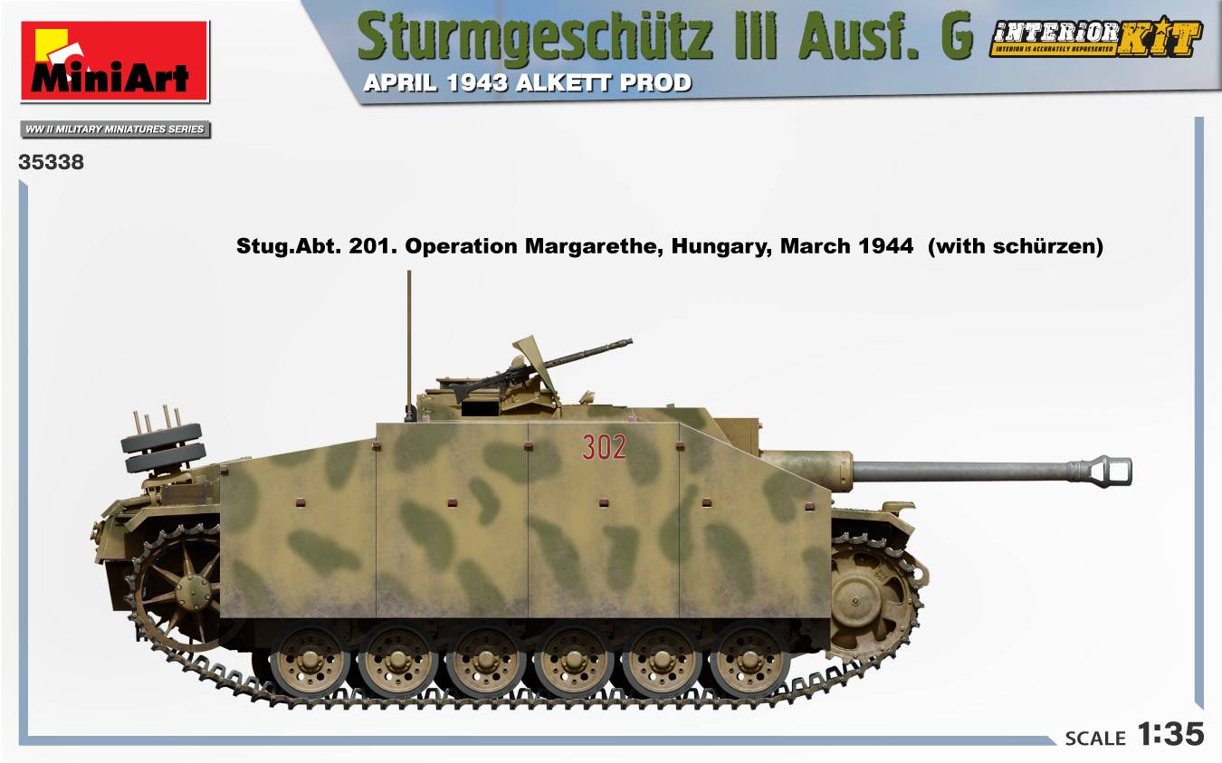 Sturmgeschutz III Ausf. G APRIL 1943 ALKETT PROD INTERIOR KIT – Image 9