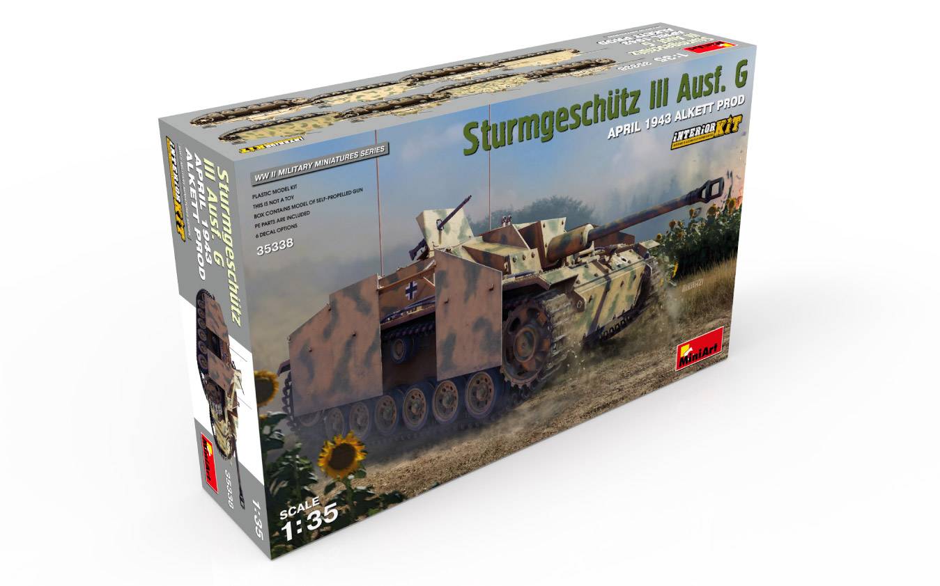 Sturmgeschutz III Ausf. G APRIL 1943 ALKETT PROD INTERIOR KIT – Image 10