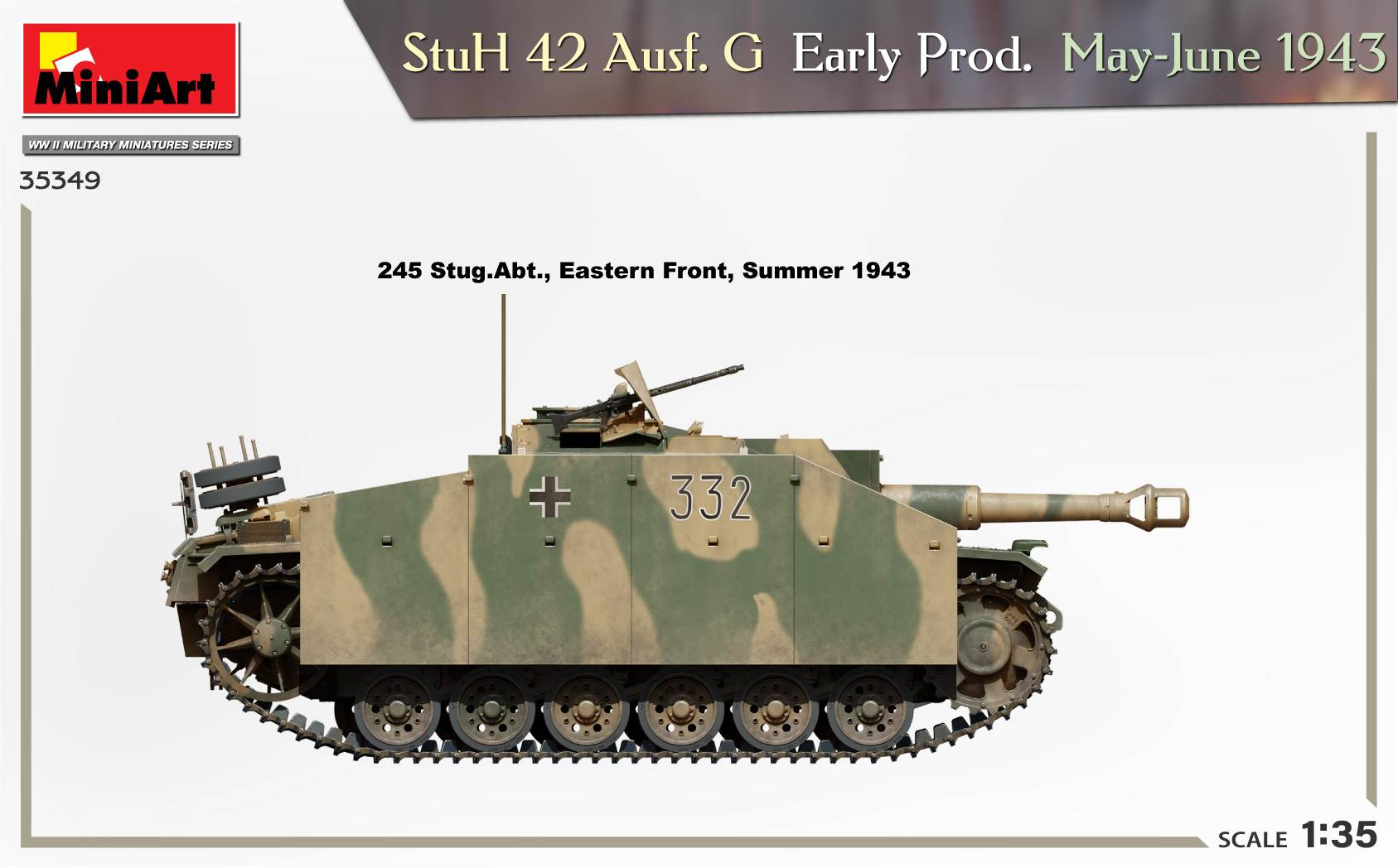 StuH 42 Ausf. G Early Prod May-June 1943 – Image 8